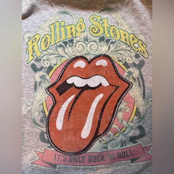 The Rollings Stones Rhinestone Sweatshirt - Picture 2 of 3